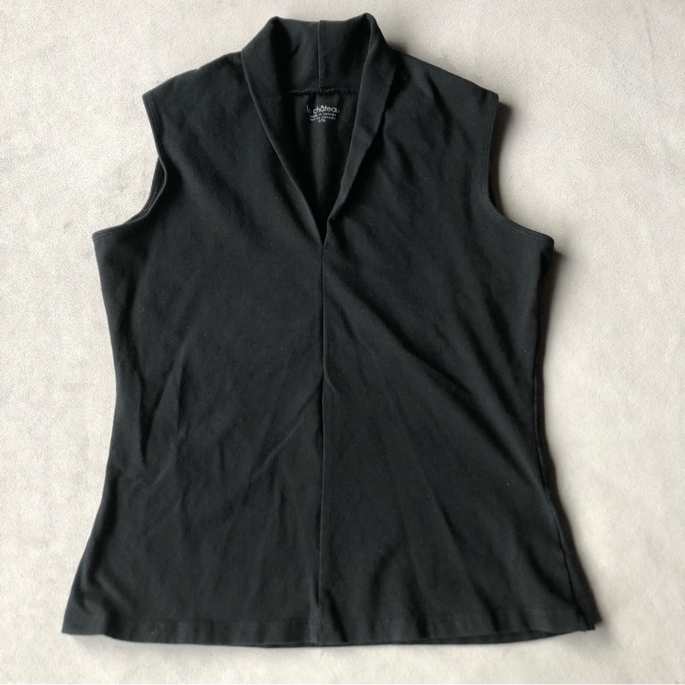 Le Chateau ~ Sleeveless Fitted Top ~ Women’s Size Large